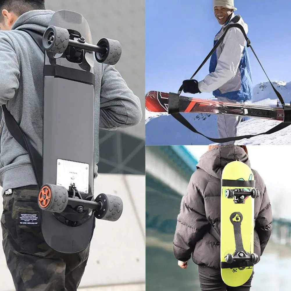 Adjustable Handheld Double Board Ski Strap Portable Sled Ski Straps for Winter Sports Equipment