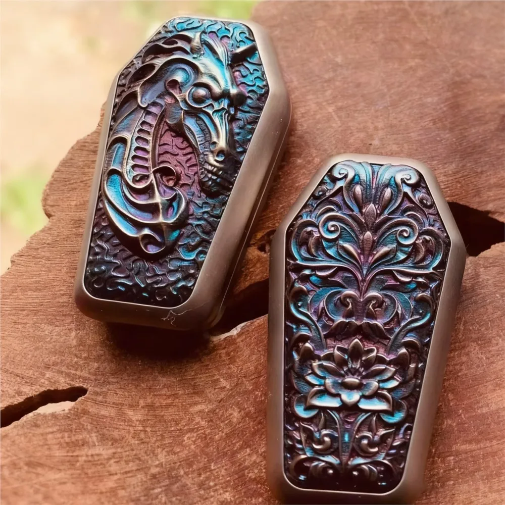 

Развевленный EDC 3,0 год лошади, титановый слайдер, игрушка для снятия стресса, аксессуары для офисного стола