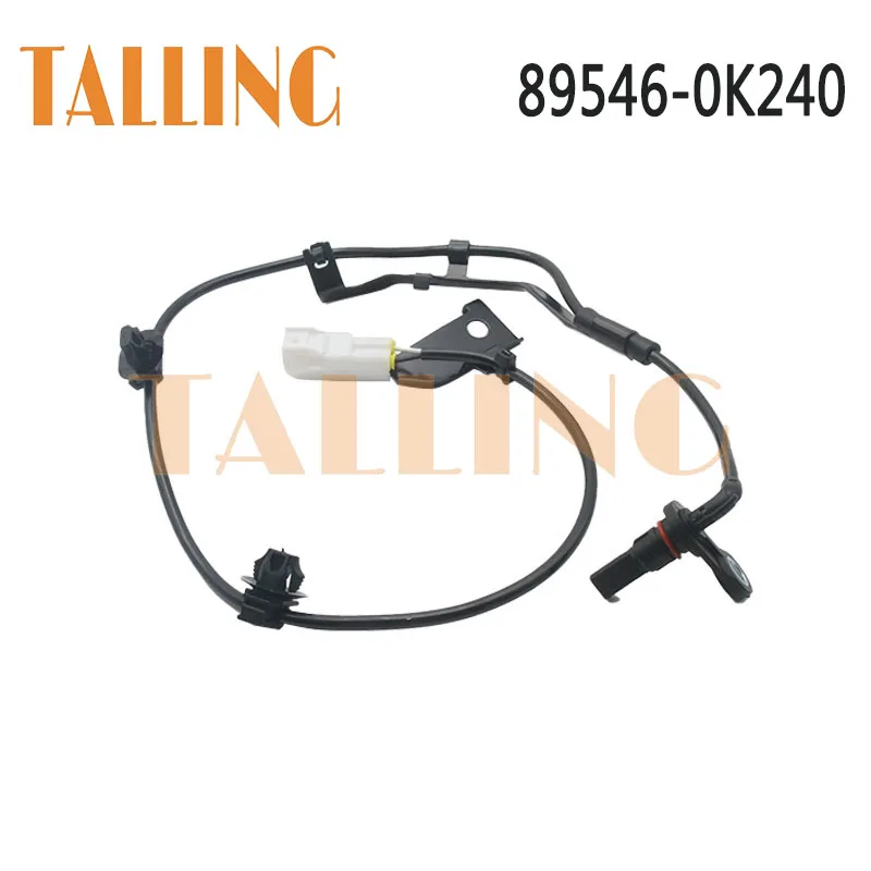 89546-0K240 Rear Left ABS Wheel Speed Sensor for Toyota HILUX Viii Pickup GUN125 GGN125 2.7L 2015-2022 New 895460K240