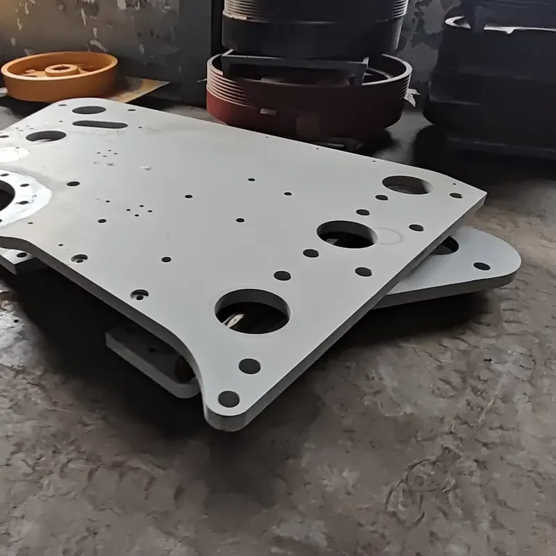 Jaw Crusher Side Liner Plates Wear Resistant High Manganese Steel Cheek Plate Replacement for Rock Mining Crushers