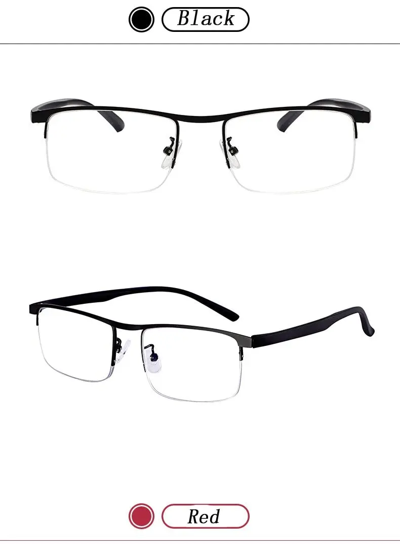 

Advanced Progressive Reading Glasses Men 3 Visual Areas Lens for Daily UseDesign Reading Glasses Women +0.75+1+1.5+2+2.5+3+3.5+4