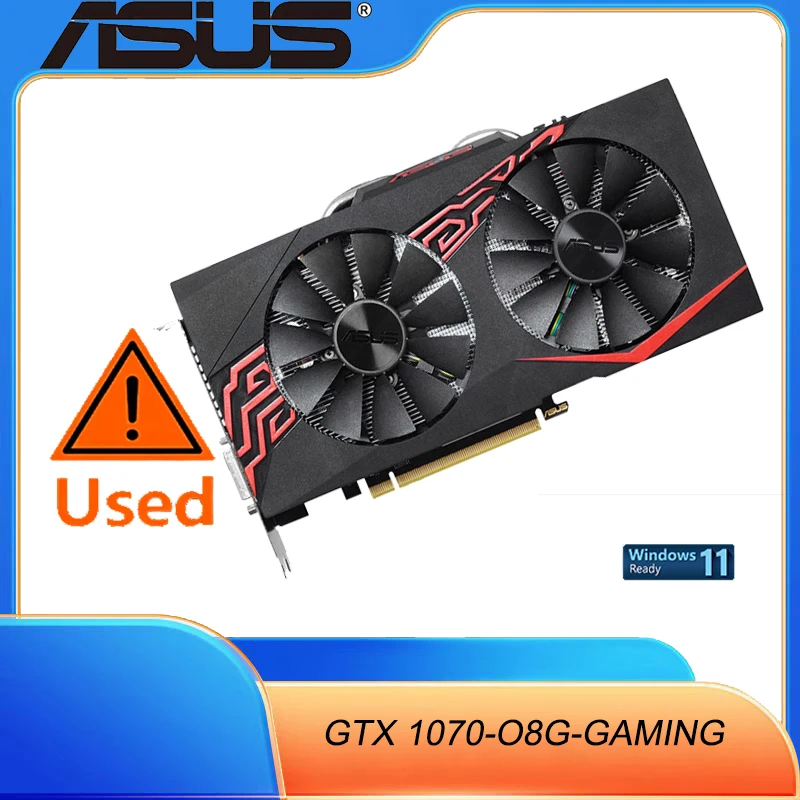

ASUS GeForce GTX 1070 8GB Graphics Card GDDR5 256Bit RTX1070 8GB Video Card