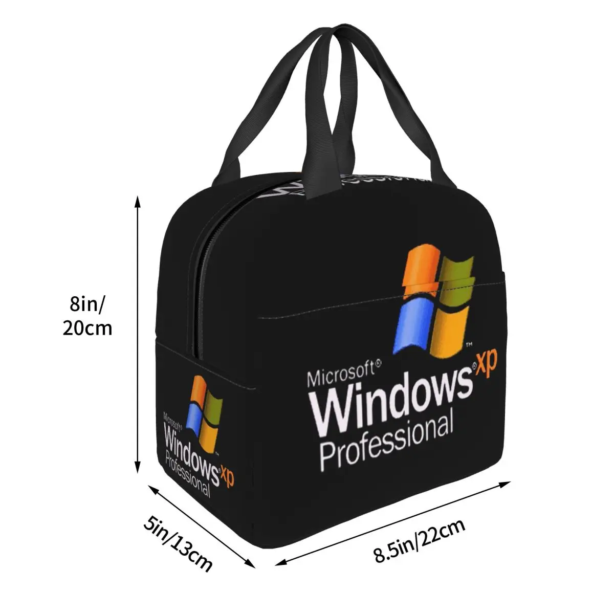 Windows XP Insulated Lunch Bag for Women Kids Portable Food Boxes Thermal Lunch Box Tote