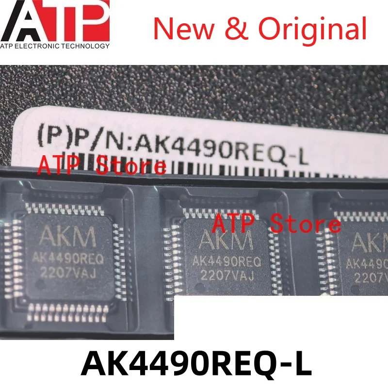 5PCS AK4490REQ-L AK4490REQ LQFP48 Original inventory of integrated chip IC