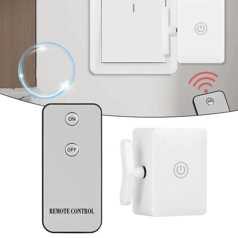 

1pc Home Controller Remote Switch Remote Button Pusher For Smart Button Pusher White ABS Switch Robot