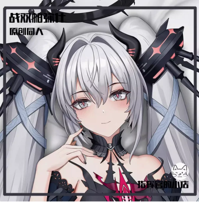 GRAY RAVEN：PUNISHING Luna Sexy Dakimakura Hugging Body Pillow Case Cover Japanese Pillowcase Cushion Bedding Gifts ZHG