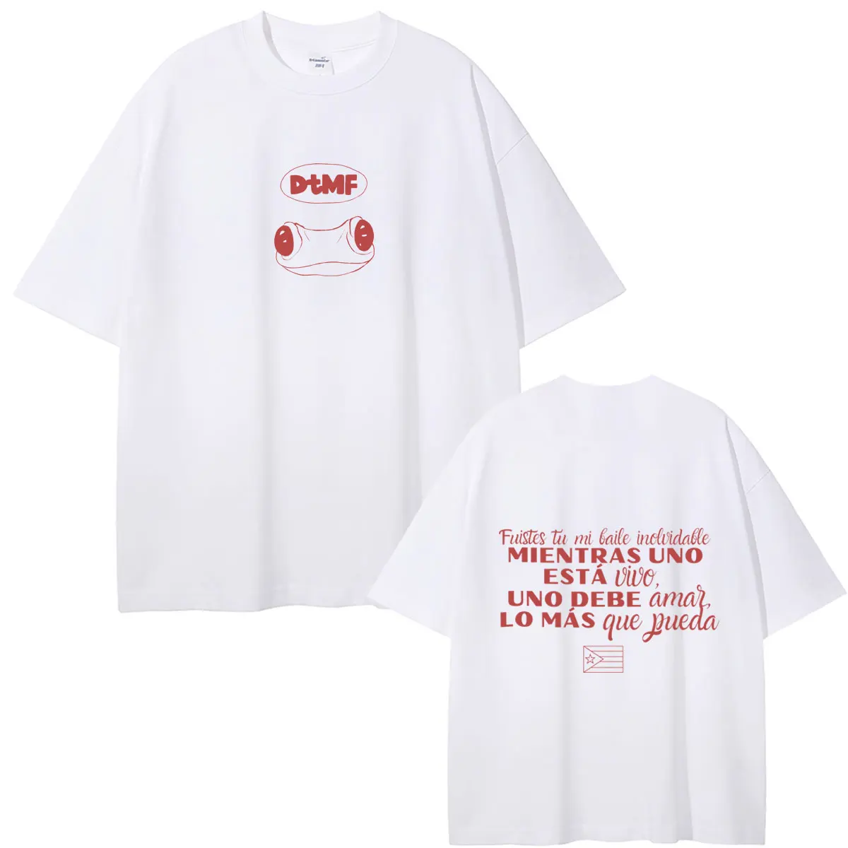 Rapper Bad Bunny T-shirt Fans Gift Debi Tirar Mas Fotos DTMF Merch T Shirts Tops Men Women Hip Hop Fashion Oversized Streetwear