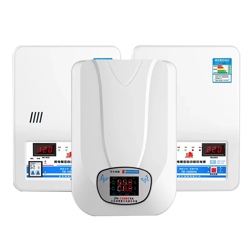 スマート電圧レギュレーター130 W,270v-15000 v,自動AC電源,商業用電圧スタビライザー