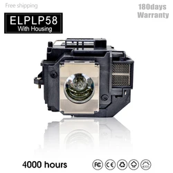 ELPLP54 ELPLP58 Projecto bulb Replacement For Epson EB-S7+ EB-S72 EB-S82 EB-X7 EB-X72 EB-X8E EB-W7 EB-W8