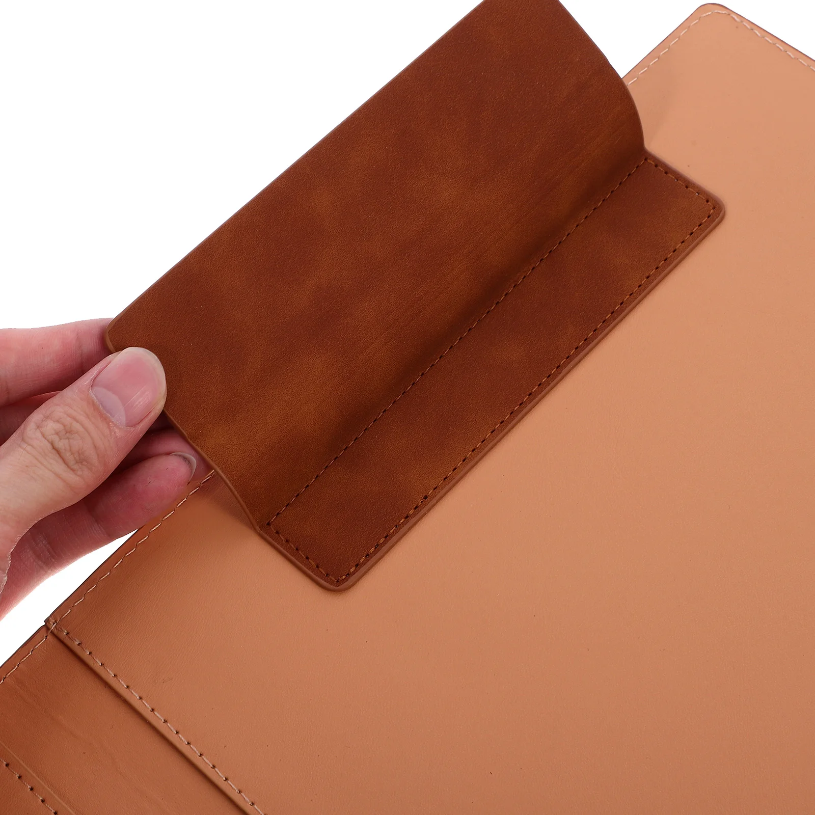 

Business Folder Office Portfolio Organizer Multi-Function Binder Document Holder For Resume Interview Work Men Padfolio