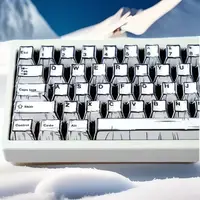 Juego de teclas con tema cómico de 151 teclas, tapa de teclado estilo Manga PBT, perfil de cereza, tecla para juegos para teclado mecánico 1.5u Alt