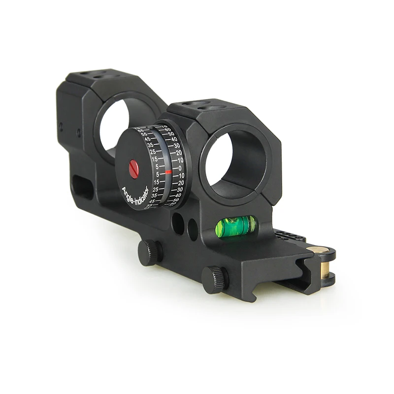 E.T Dragon Dual Ring Rifle Scope Mount, Quick Detach Angle Indicator Scope Rings 25.4/30mm For Picatinny Rail, PP24-0219