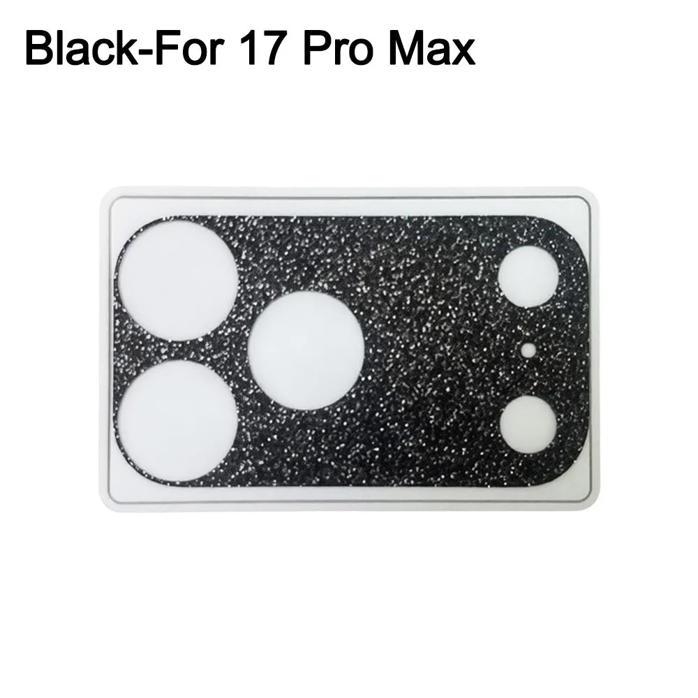 

Bling Full Glitter Lens Protector Full Cover Anti Scratch Back Camera Protective Film HD for iPhone 17Pro/17 Pro Max