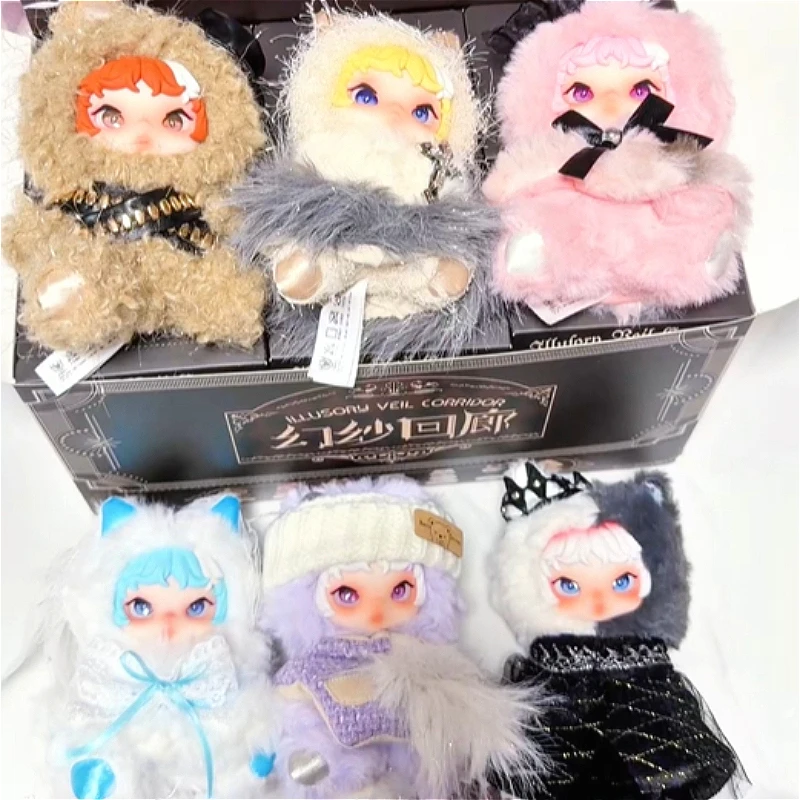 

Ziva Illusory Veil Corridor Series Blind Box Ziva Anime Figure Mystery Box Bag Pendant Collect Vinyl Toys Keychain Surprise Gift
