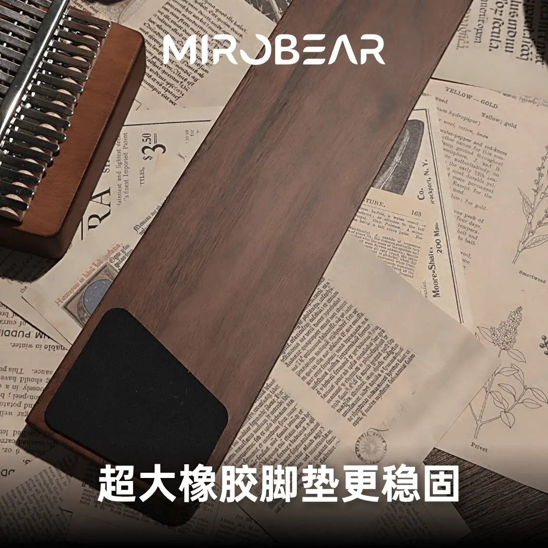 Walnut Wood Wrist Rest Custom Solid Wood Comfortable Ergonomic Original Handmade Relieve Fatigue Mechanical Keyboard Accessories