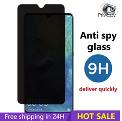 Private Screen Protector For Xiaomi Redmi Note 10 10S K40 9 8 K30 Pro Max Plus 5G 9T 9S 8T Ultra Anti-spy Tempered Privacy Glass