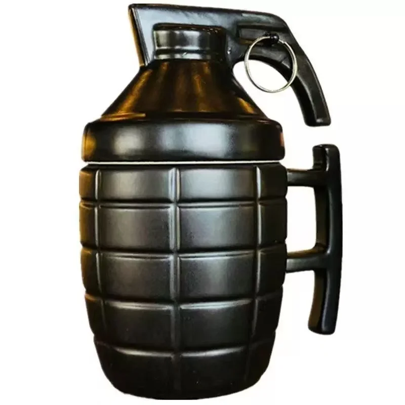 

Funny Grenade Ceramic Cup Ins High Beauty Creative Odd Birthday Gift Mug Funny Water Cup