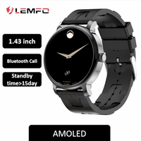 LEMFO LF35 Smart Watch 2024 Bluetooth Call Music Smart Watches For Men Full Touch Dial Fitness Tracker Waterproof Smartwatch