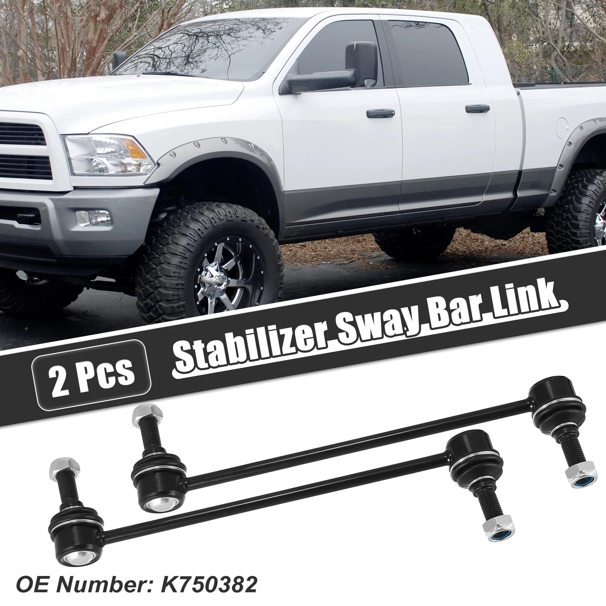 

UXCELL 2 шт. K750382 Передние концевые звенья стабилизатора поперечной устойчивости 4766962AA для Dodge Journey 2009-2018 гг.