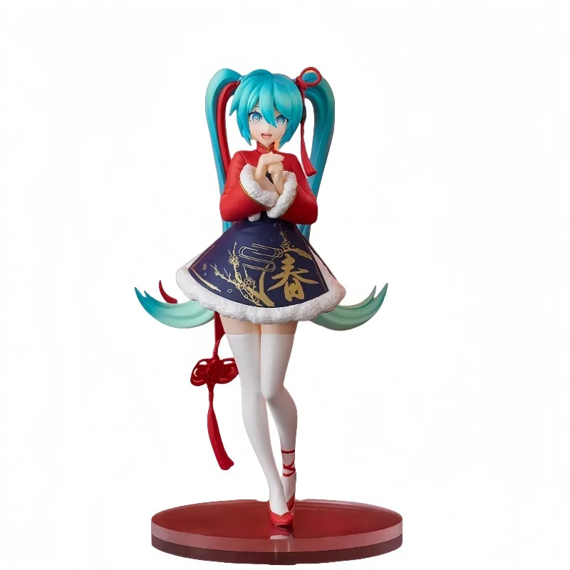 

original GSC POP UP PARADE piapro characters Hatsune Miku 17CM Animation Figures Spring Festival Character Gift collection