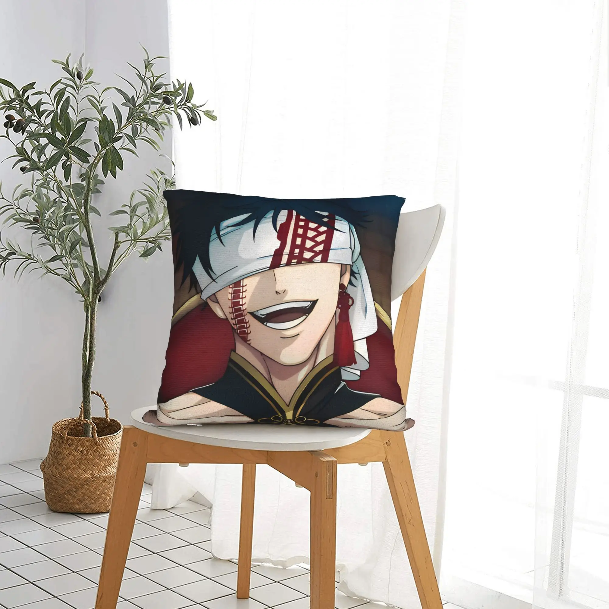 Record of Ragnarok Square Pillow Case Polyester Throw Pillow Manga Vintage Pillowcase