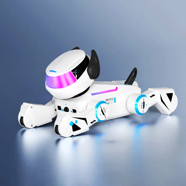 RC Remote Control Robot Dog TOY,Smart Interactive Robot Puppy with Bluetooth,AI DynamicsToy for Kids,Programmable Smart RC Puppy