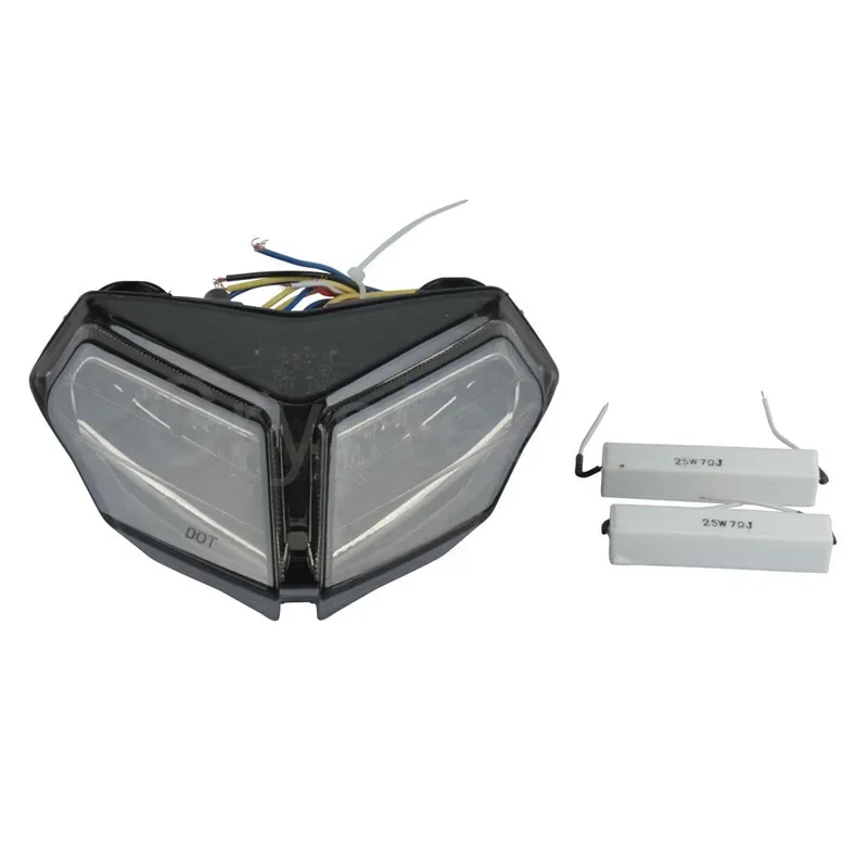 Motorcycle LED Integrated Blinker Taillight Rear Tail Brake Turn Signals Light Fit For Ducati 848 EVO 1098 1198 R/S 2007-2015