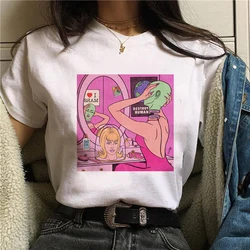 Woman Tshirts Female Harajuku Fashion Streetwear Tee Kimetsu No Yaiba Clothes Japan Anime Graphic Tshirts Shirts for Women Tees