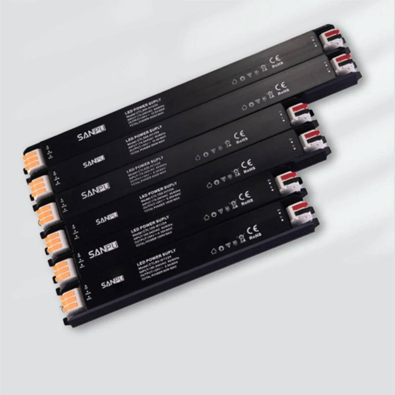 Ultra Thin Lighting Transformer 110V 220V to 24V 60W 100W 150W 200W 250W 300W For CCTV LED Strip Wardrobe Power Supply Adapter