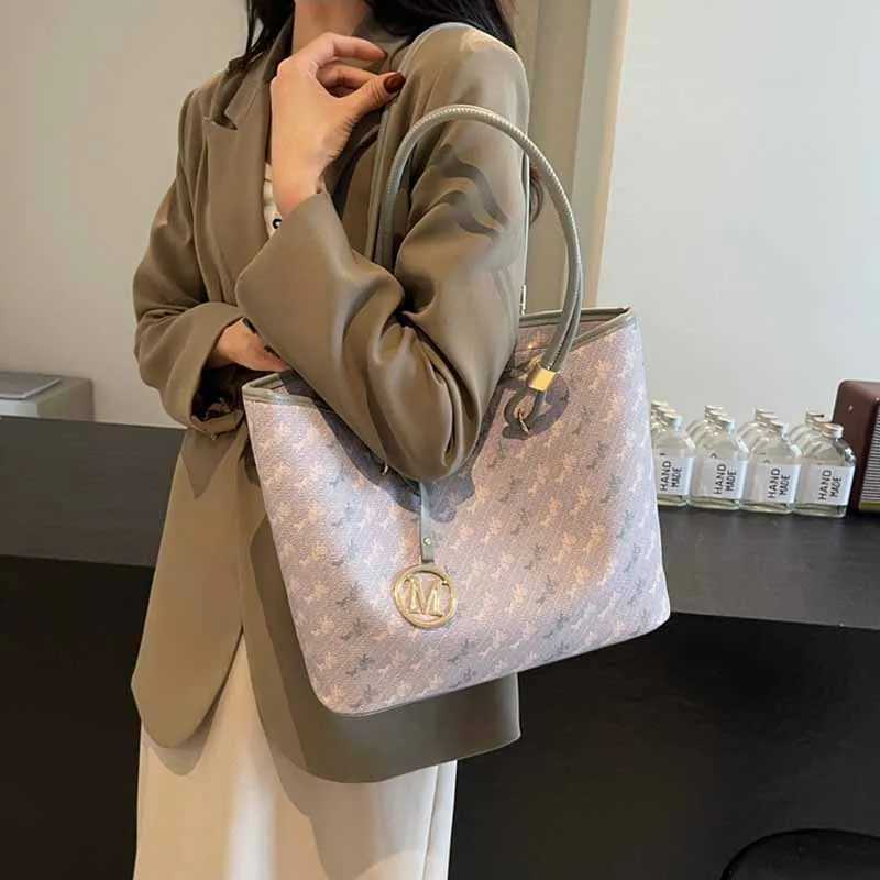 

Women Handbag Luxury New Large-capacity Commuter Tote Bag Autumn Winter Casual Single-shoulder High-end Underarm Bag Bolsa Bolso