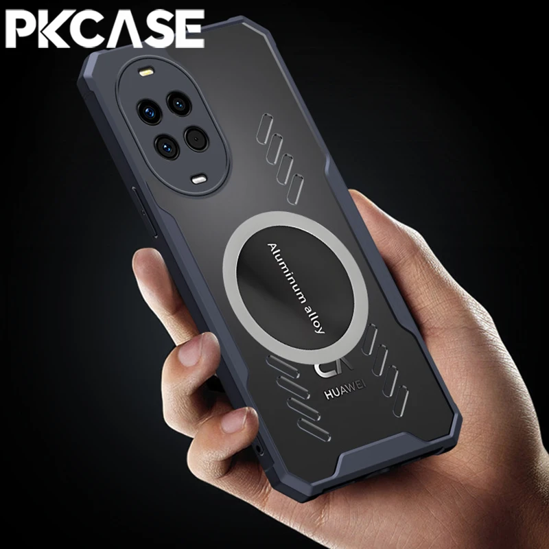 حافظة هاتف شفافة لتبديد الحرارة المغناطيسي PKCASE لهاتف هواوي نوفا 14 الترا استمتع 80 70X Mate 70 60 Pro Plus #1