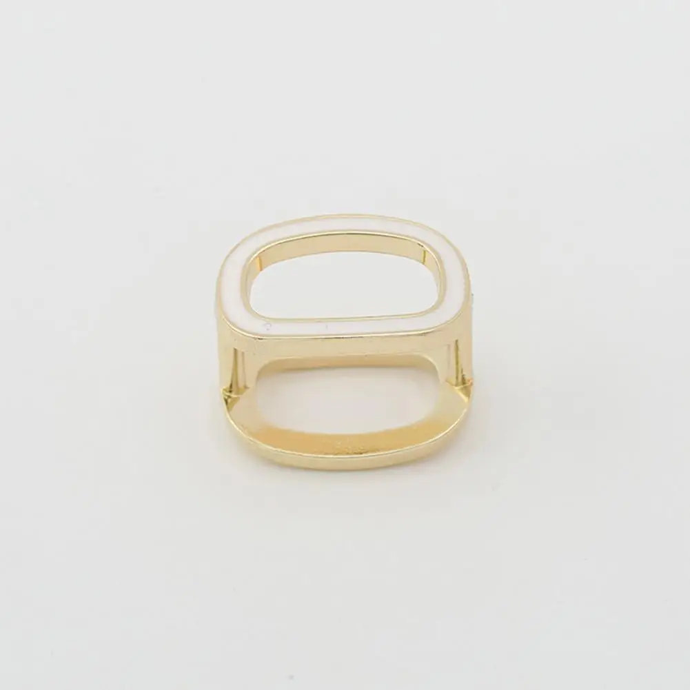 Premium Cachecol Inoxidável Anel, Xaile Fastener, Decoração Do Partido