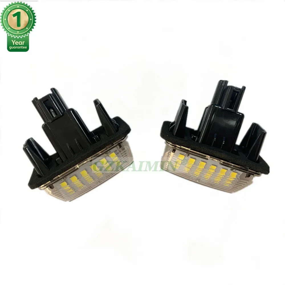 

2x Led License Plate Lights Auto Tag Lamp 81270-0D120 For Toyota Yaris/Vitz Camry Corolla Prius C Ractis Verso S SMD Canbus