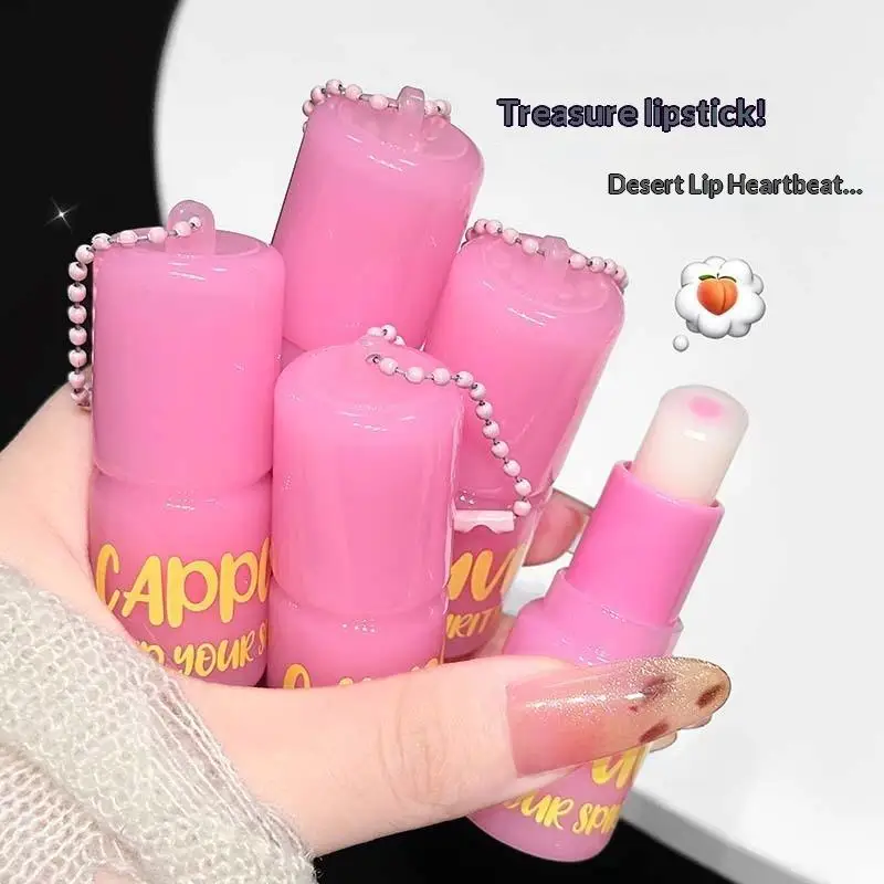 Cappuvini Clear Fruity Lip Balm Light Moisturizing Deep Hydration Plump Lip Reduces Lip Lines Lip Care Essential For Winter Use