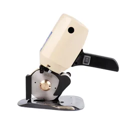 4 Inch Electric Rotary Fabric Cutter Cloth Cutting Machine Octagonal Blade Cloth Cutter Electric Scissors With Automatic