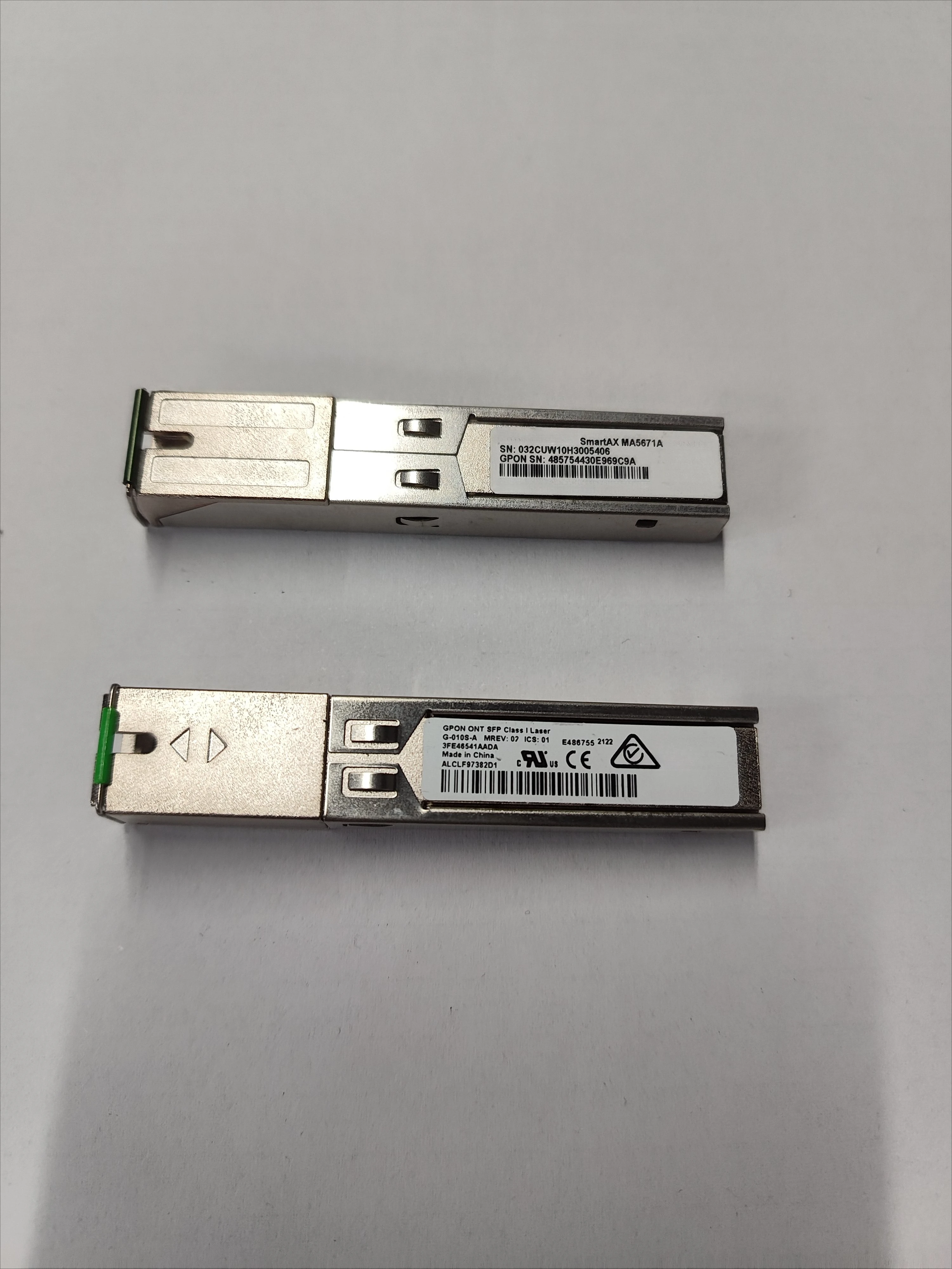 G-010S-A 、MA5671A 、G-010S-P  Cat Stick 2.5G  Protocol SFP Optical Module
