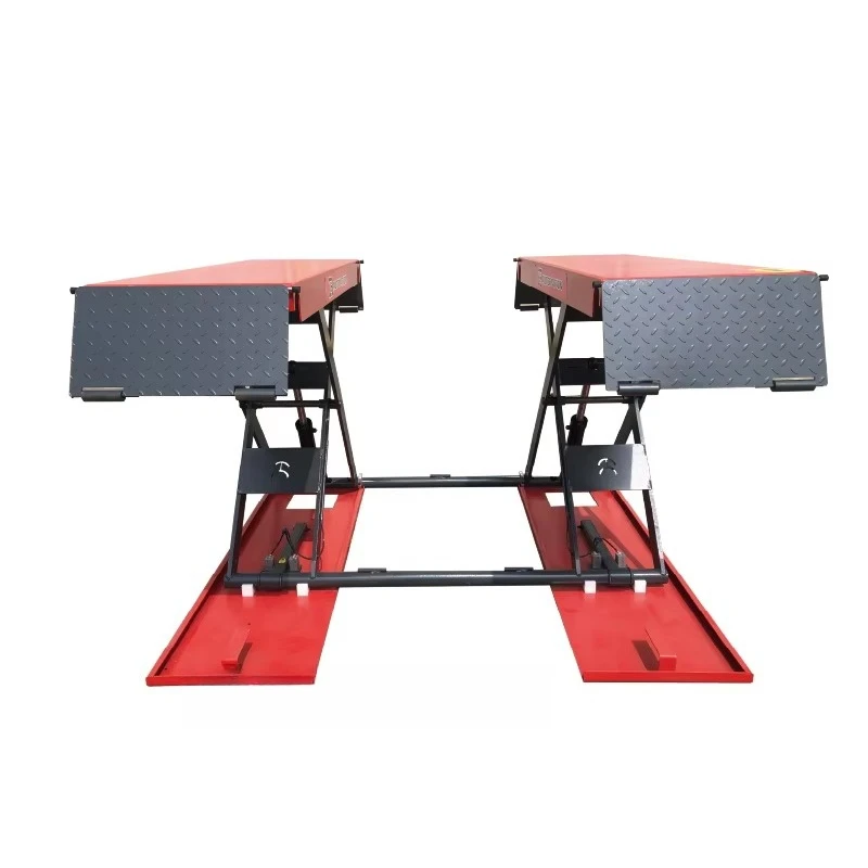 3t Hydraulic Car Lift Elevator 1.2M Car Lift a Cheap Scissor Lift