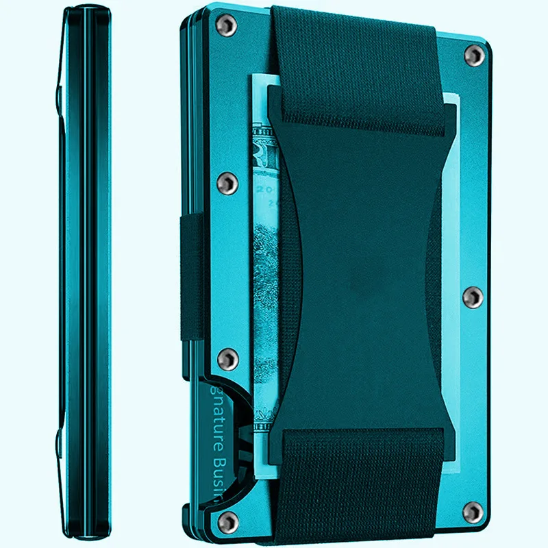 NONE Forged Carbon Fiber Slim Wallet Black 10