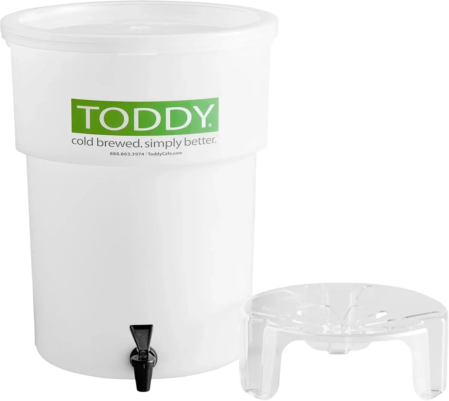 نظام المشروب البارد تودي سعة 5 جالون مع الرفع، نظام التخمير التجاري