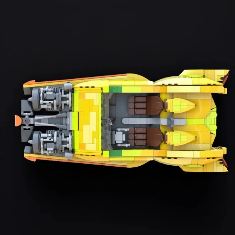 872pcs MOC XJ 6 Airspeeder UCS Star Battle UCSed Model kerstcadeau bouwstenen Monteren DIY creatief speelgoed Baksteen Verjaardag