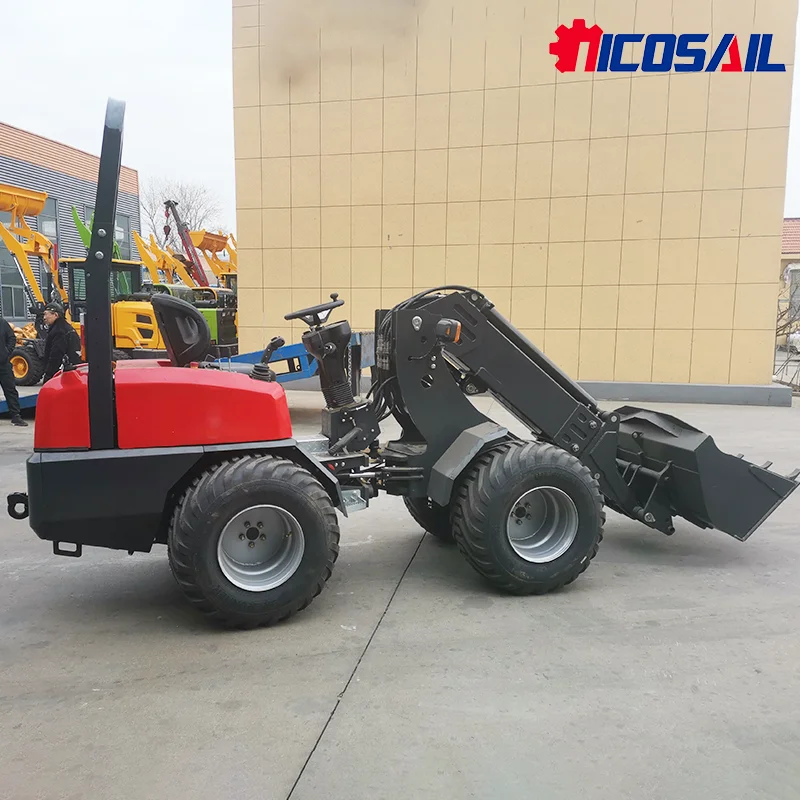 

Factory Wholesale Mini Front Loader Fast Delivery Mini Loaders Hot Sale Telescopic Wheel Loader for Sale