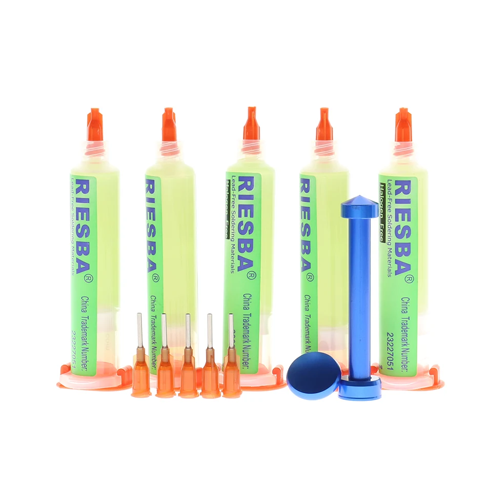 RIESBA NC-559-ASM The high quality solder paste solder paste flux oil cylinder welding needle mouth