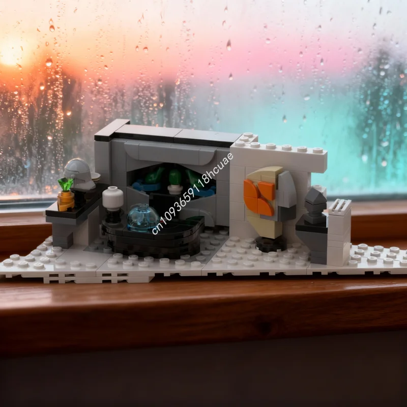 

Набор строительных блоков MOC Star Battle Grand Admiral Thrawn S ISD Chimaera, 151 деталь, архитектурная модель, рождественский подарок, игрушка-конструктор