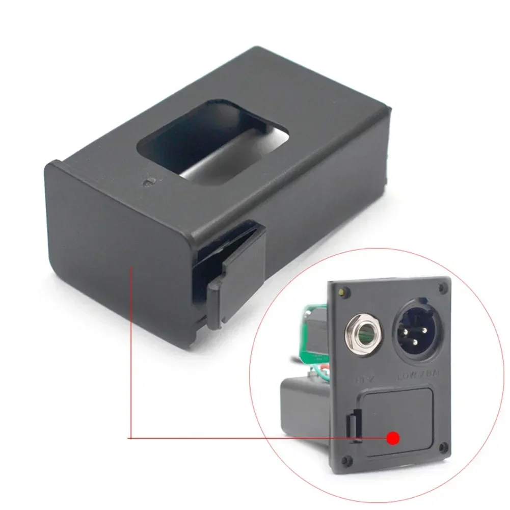 Case Battery Holder 29*21.5*17mm 9V ABS Accessories Battery Box Black For LC-5 Holder Parts Pickup High Quality