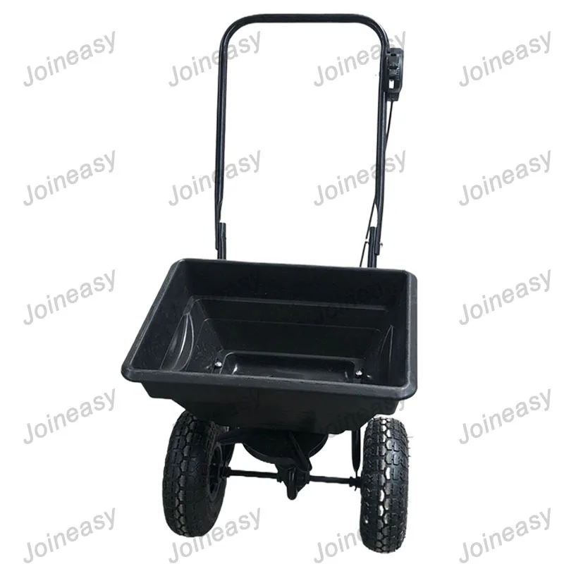 2025Chinese Manufacturer's Manual Hand Fertilizer Spreader for Lawn Farm Seed Spreader with Mould Plastic Modling