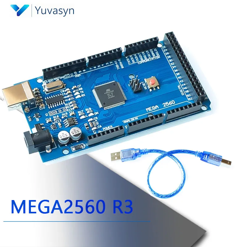 MEGA2560 R3 Improved Board Development CH340G With Cable Development Board  For Arduino Expansion Board DIY Kit