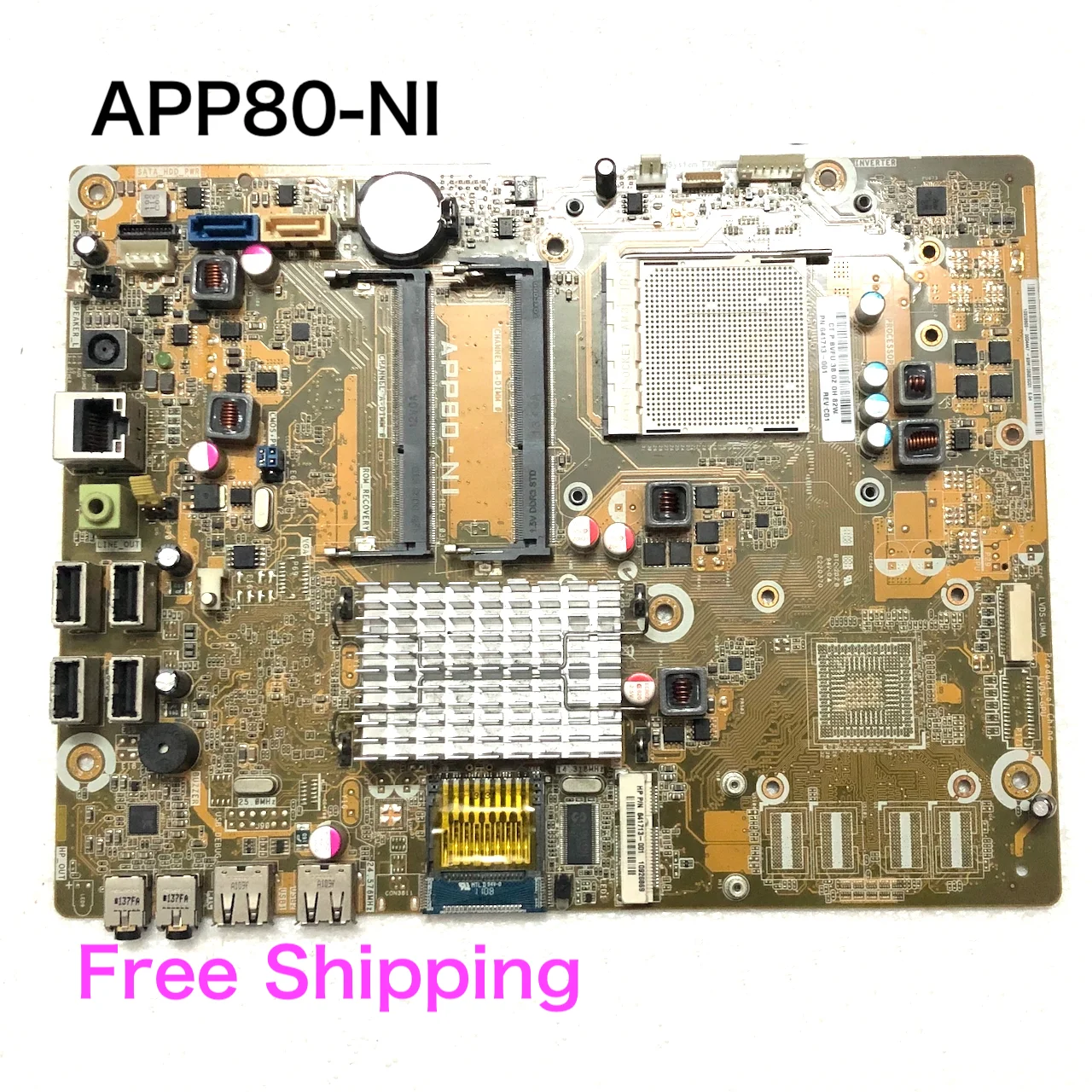 

Suitable For HP Omni 100 AIO Motherboard APP80-NI 641713-001 641714-001 Mainboard 100% tested fully work