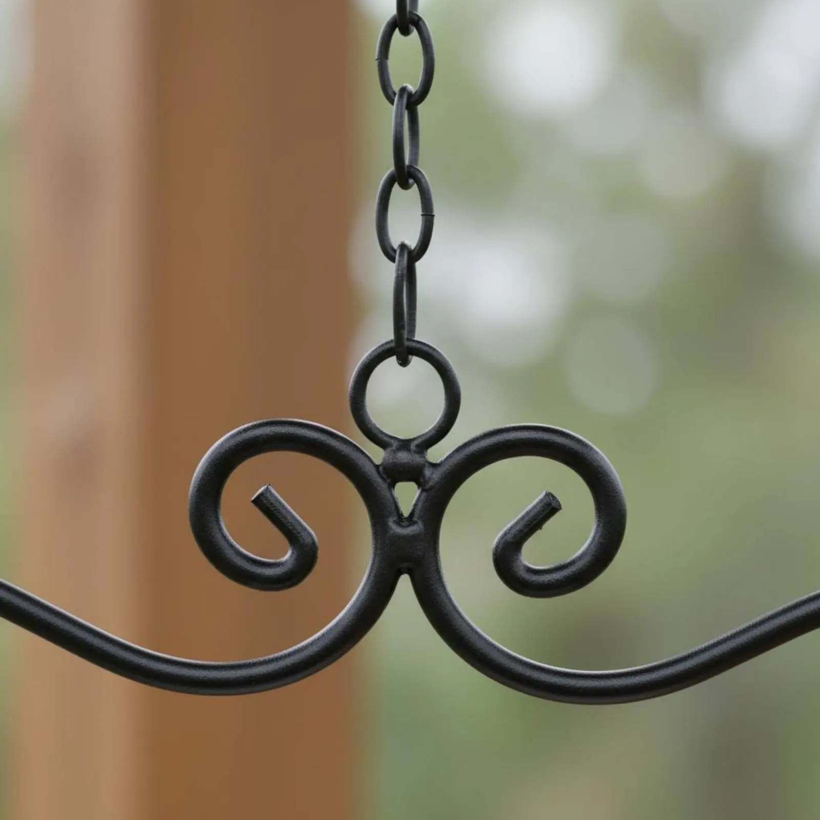 

Avian Perch Swing Perch Swing Rust Resistant Avian Perch Swing Swaying Perch Metal Avian Swing Elegant Design Garden Decor Easy