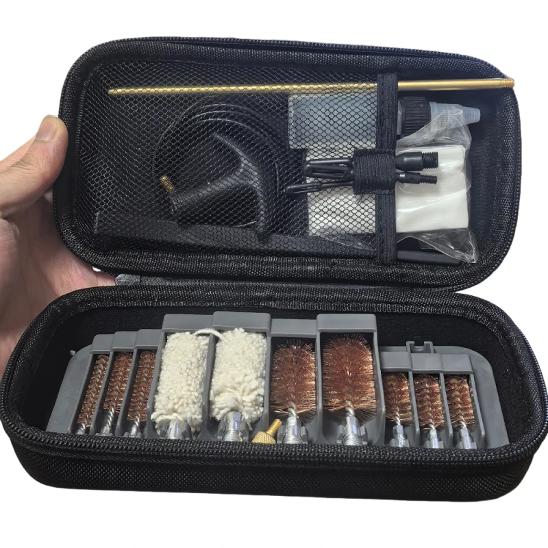 Multi-Purpose Cleaning Kit with Storage Bag, Flexible Cleaning Brushes, Pipe Dredging Tools and Detail Cleaning Accessories view 5