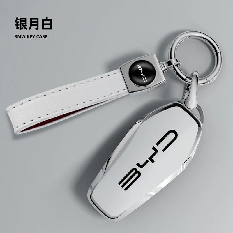 حافظة مفاتيح السيارة عن بعد من البولي يوريثان غطاء كامل لـ BYD Atto 3 Han EV Dolphin متين أغنية ثانية Pro Tang Dm QIn PLUS MAX Yuan Key Protector #6